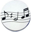 Picture of WAVY MUSIC WHITE COASTER